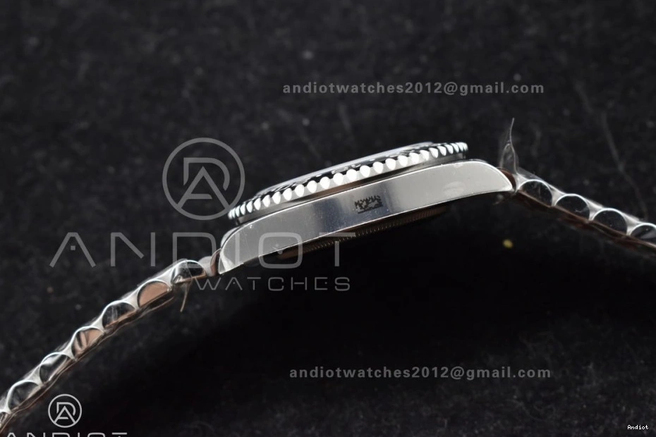Clean 904L 1:1 126710 Strap Ceramic Black Steel Jubilee Best Gray GRNR Edition II GMT-Master DD3285 on 0411